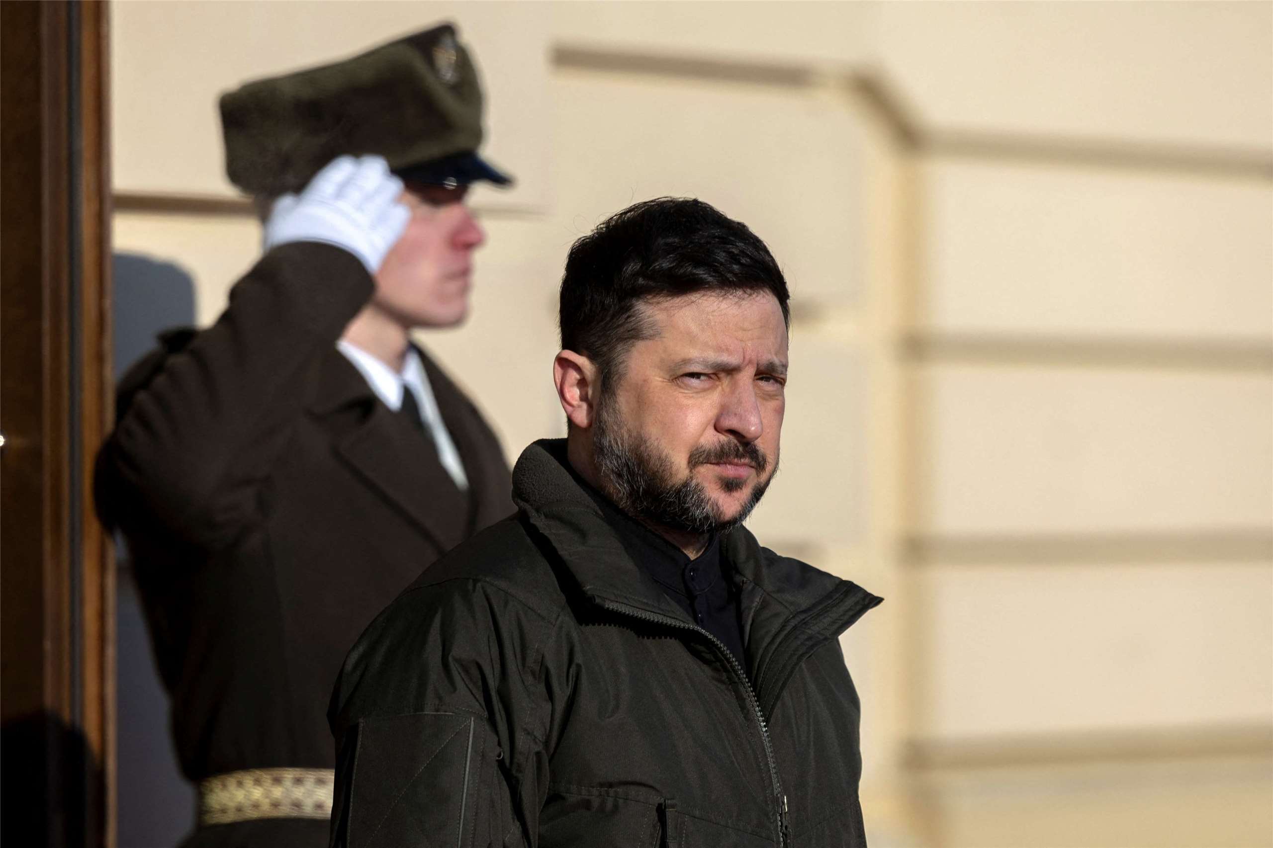 烏克蘭總統澤倫斯基。