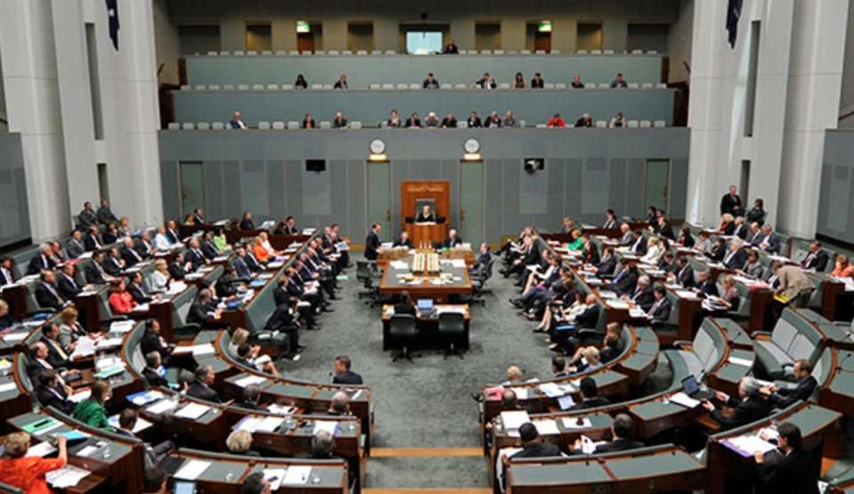 澳洲眾議院20日通過槍枝法修正案。(圖翻攝自Harmony Votes)