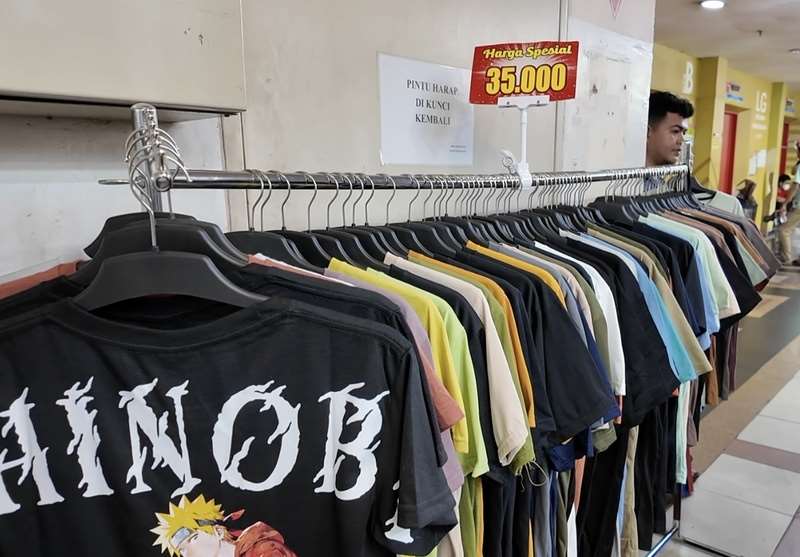 中國廉價商品衝擊印尼、泰國等東南亞紡織業。示意圖。中央社資料照片。