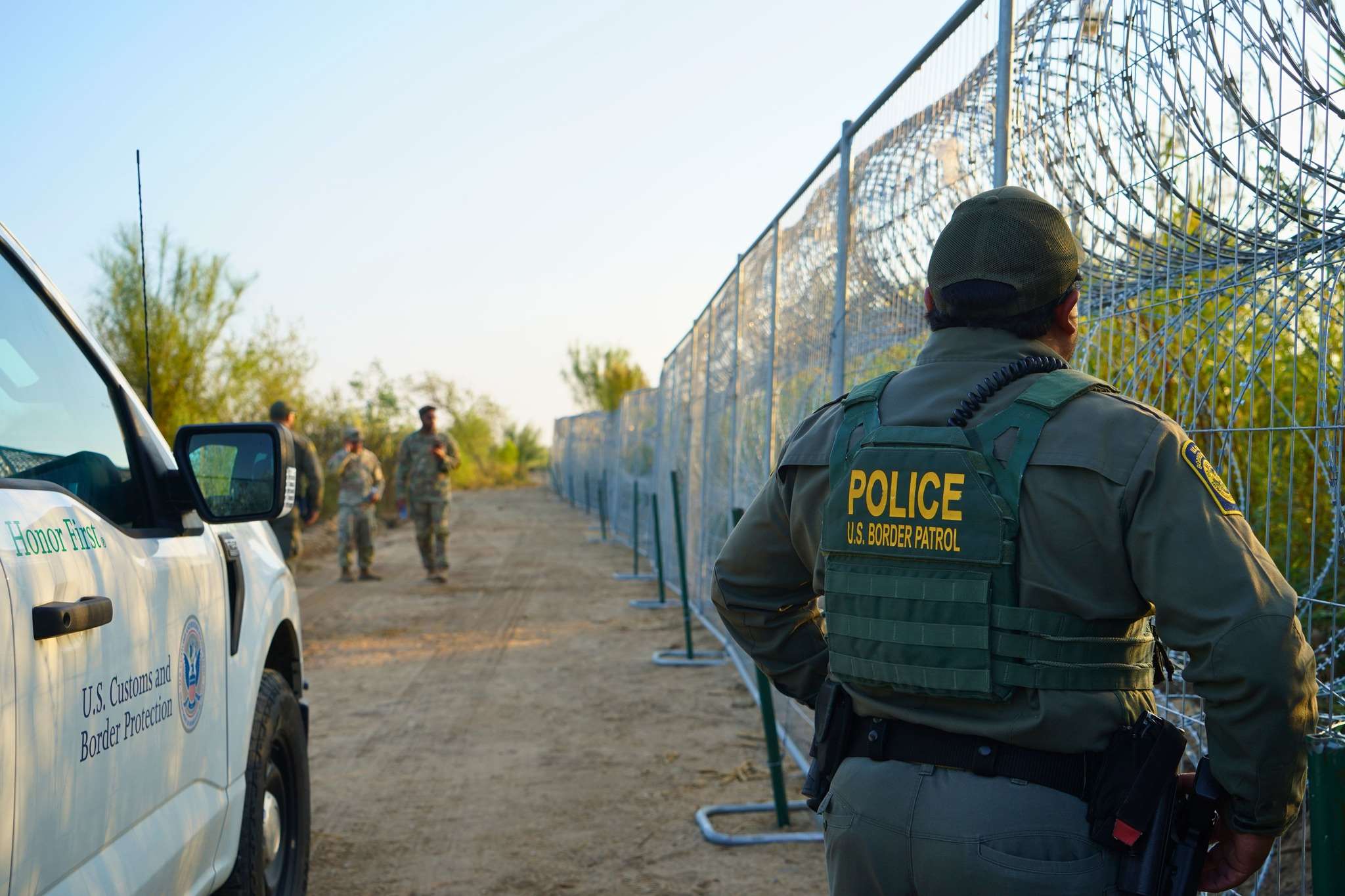 美國邊境巡邏隊(USBP)。示意圖。 (圖:FB/USBorderPatro)