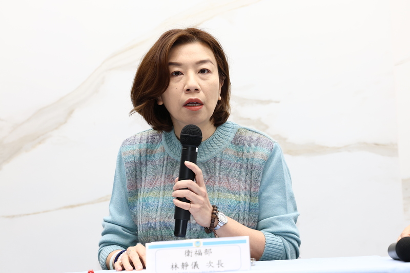 衛福部次長林靜儀(圖:中央社)