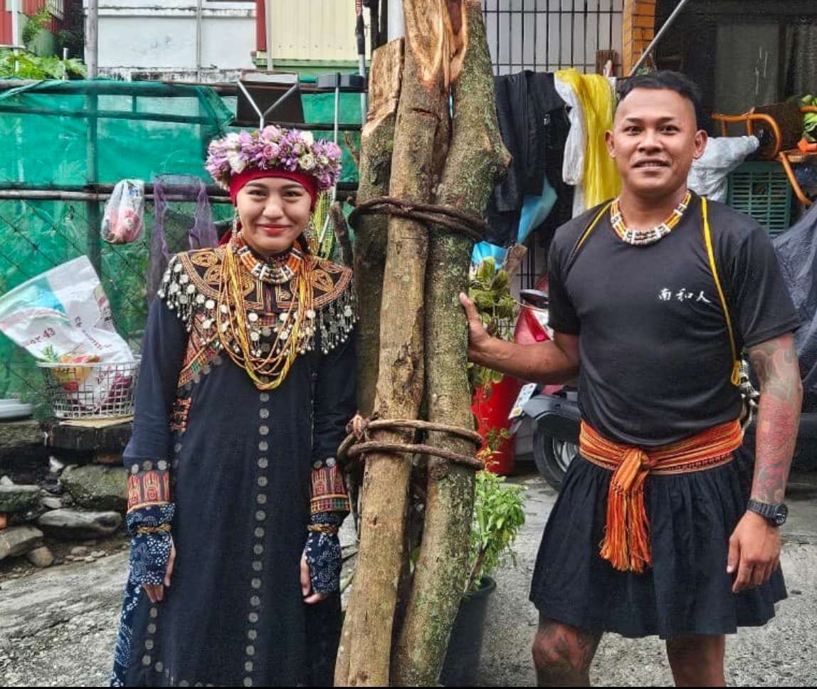 排灣族式的浪漫  送情柴   本照片轉載自白鷺社區發展協會陳峻鵬理事長 臉書
