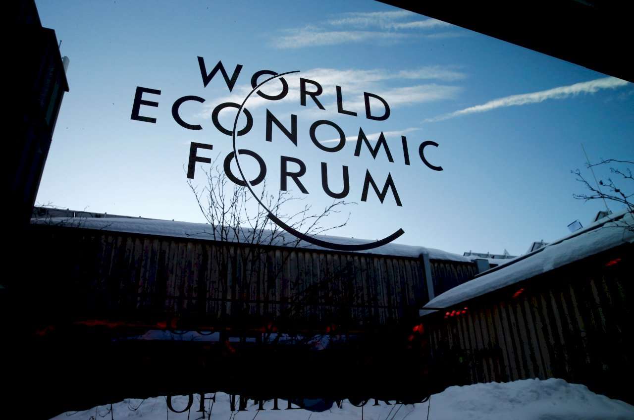 世界經濟論壇 (World Economic Forum, WEF)。(路透社/達志影像)