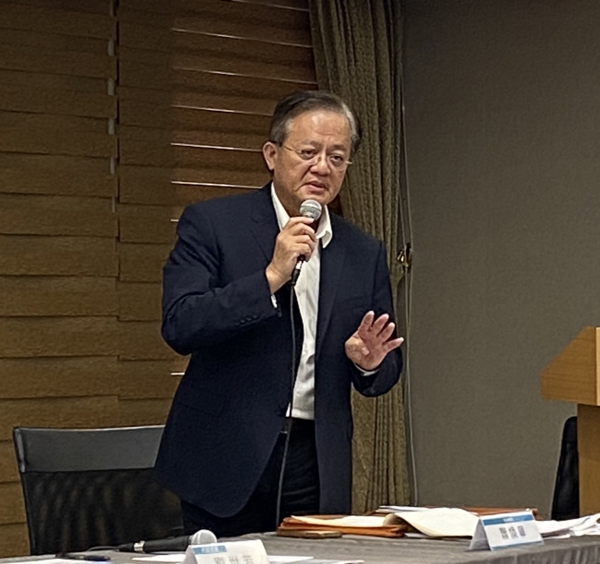 消防署長蕭煥章。(資料照/陳念宜 攝)