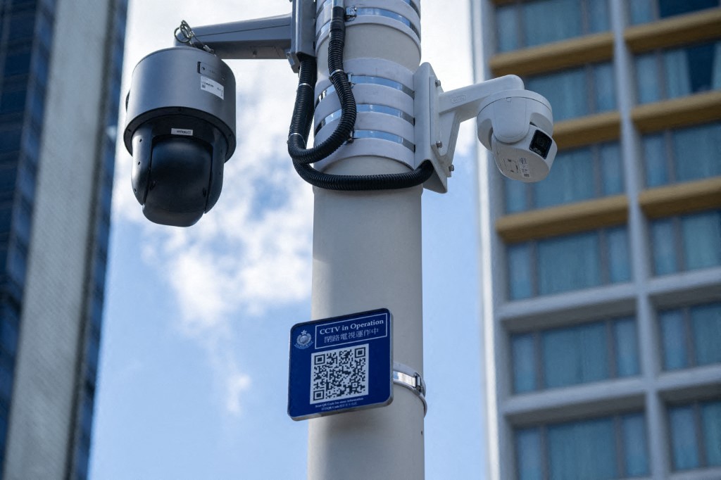 香港警方的「銳眼」計劃正以前所未有的速度推進。示意圖。(AFP)
