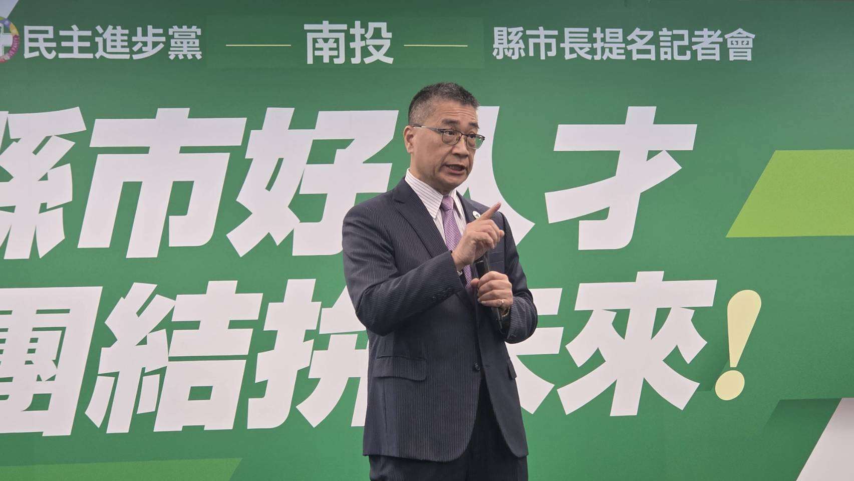 民進黨秘書長徐國勇。(劉玉秋攝)