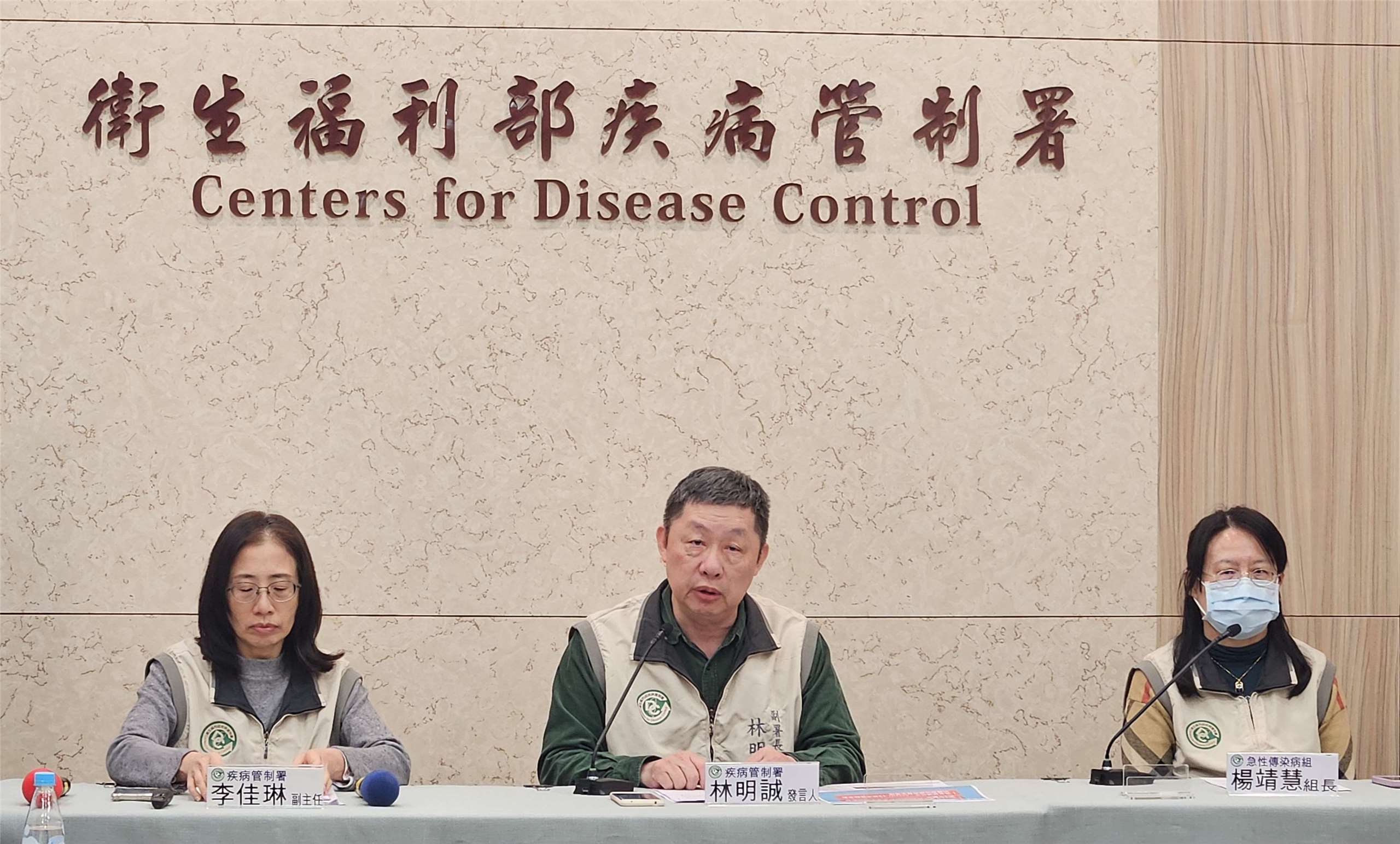 疾管署發言人林明誠6日表示，去年我國A肝疫情創9年新高。(劉品希 攝)