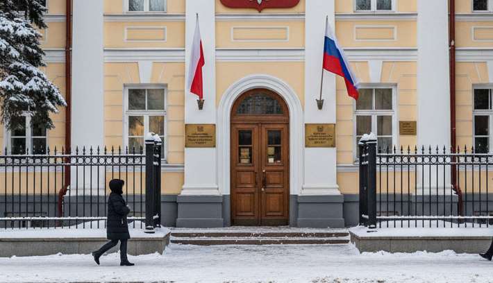 波俄關係示意圖。(AI生成)