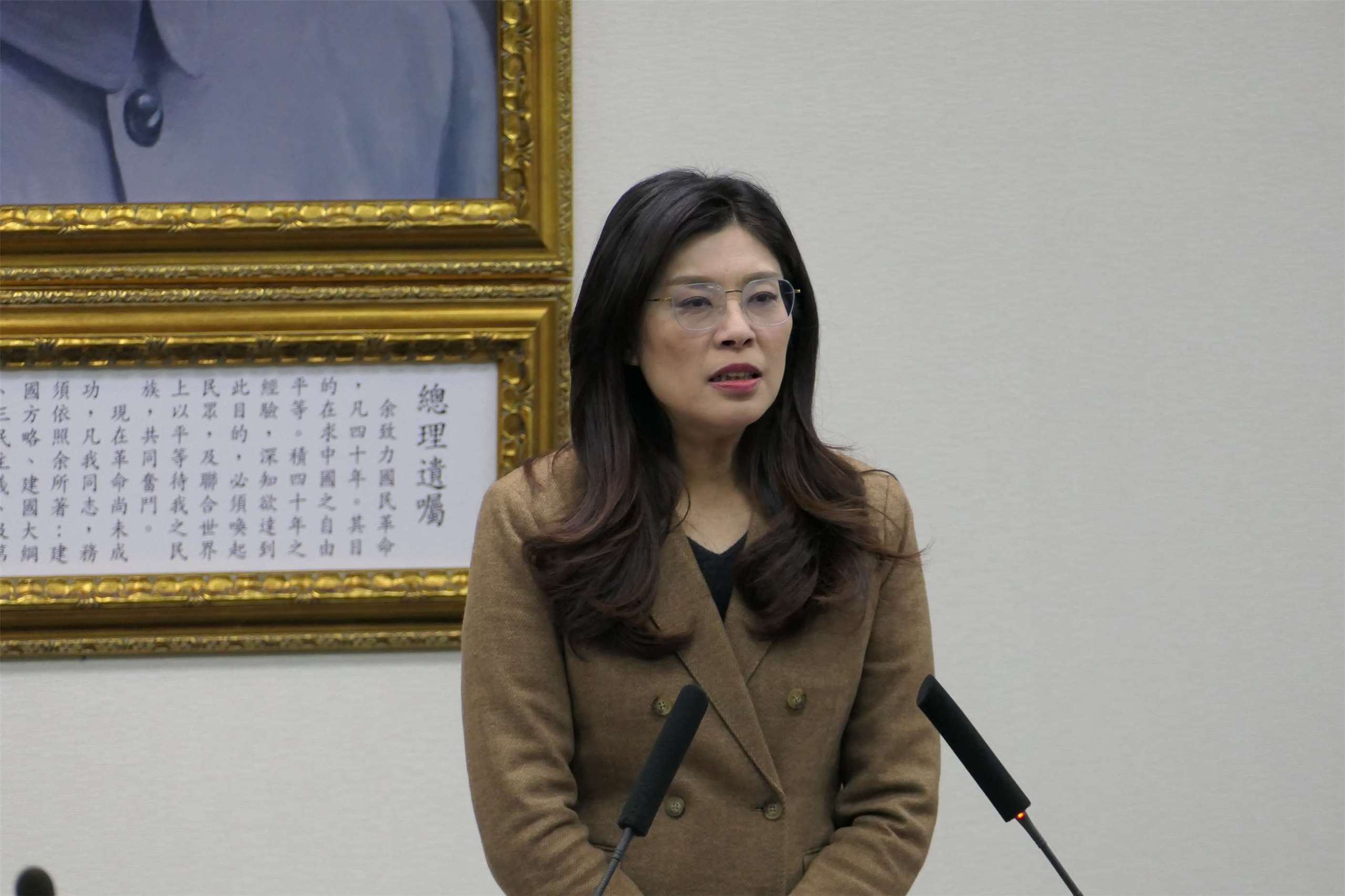 國民黨主席鄭麗文。資料照。