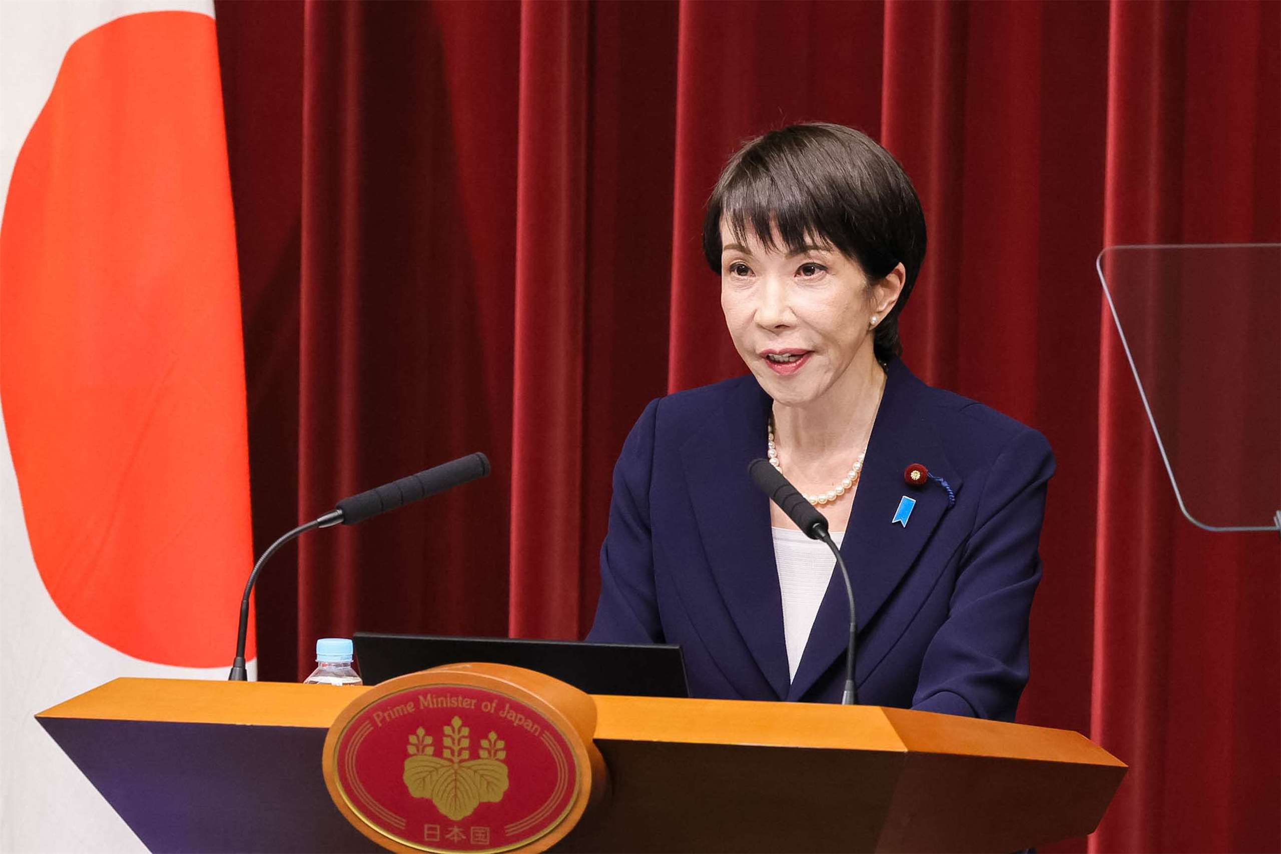 日本首相高市早苗19日宣布將於23日解散眾議院，並表示若重選席次沒有過半，將會引咎辭職。(圖：日本首相官邸)