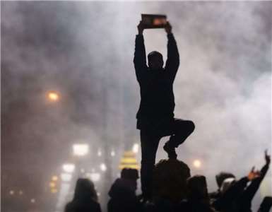 倫敦波斯語電視台「伊朗國際」（Iran International）無懼威脅，誓言「呈現伊朗抗議活動的真相」。(X@IranIntl_En)