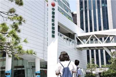 圖為位於台北市南港區的中國信託金融園區。中央社資料照片。