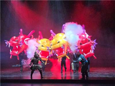 《紙風車368兒童藝術工程》20週年特別演出，24日在台北表演藝術中心登場，結合20年來演出精華。(江昭倫 攝)