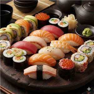 臺灣趣味的俗語孽譎仔話◎日本凊飯──壽司(輸死)