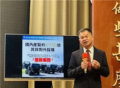 國防部戰略規劃司司長黃文啟。(鄭佑漢 攝)