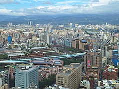 台北市街景(中央社)