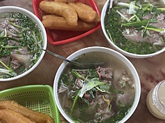 越南河粉是越南的國民美食與料理代表之一，近年來在國際上越來越受歡迎，河粉店遍布全球，以溫潤的湯頭與份量飽滿的牛肉擄獲人心。河內河粉沒有豆芽，而是搭配小油條。