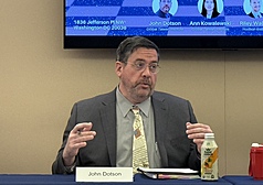 美國情報官員指出，中國國家主席習近平已下令解放軍在2027年底前做好奪取台灣的準備，華府智庫全球台灣研究中心（GTI）主任鄭哲軒（John Dotson）22日在座談會表示，解放軍在台灣周邊的行動可能更加挑釁。（GTI提供）
