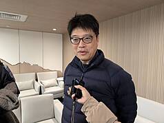 金門港旅運中心2月3日即將展開試營運，陸委會主委邱垂正（圖）24日前往視察，並接受媒體訪問。