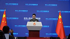 中國國防部29日下午舉行例行記者會，由發言人蔣斌回應媒體提問。
