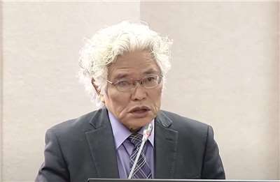 銓敘部長施能傑。(翻攝國會頻道)