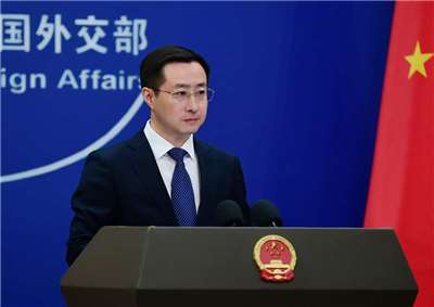 中國外交部發言人林劍表示，中方反對外部勢力以任何藉口干涉拉丁美洲國家內政，中方願與拉丁美洲國家一同「應對國際風雲變幻」。(FB＠MFA.CHN)