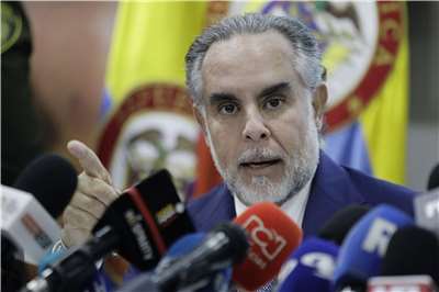 哥倫比亞內政部長貝尼德悌(Armando Benedetti)。資料照。