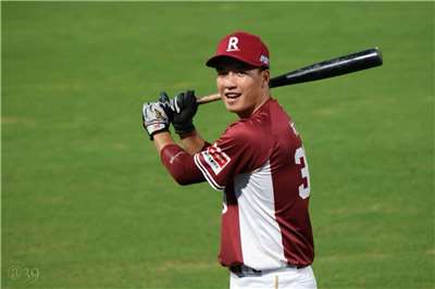 12強國手林立在舊傷考量下確定不參戰世界棒球經典賽。(FB@Rakuten Monkeys #39林立)
