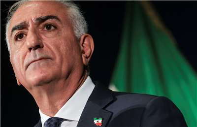 伊朗反對派人物、前國王之子芮沙．巴勒維(Reza Pahlavi)。