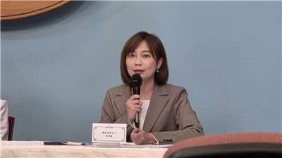 總統府發言人郭雅慧。資料照。(劉玉秋攝)