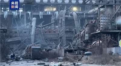 央視新聞報導，截至19日早上6時，包頭這起爆炸事故已造成2人死亡、8人失聯、84人受傷。(翻攝央視微博)