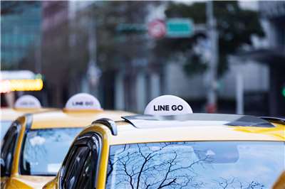 LINE GO指出，2025年LINE GO用戶已超過485萬，台中高鐵站成為全台叫車量最高的地標。(圖：LINE GO官網)