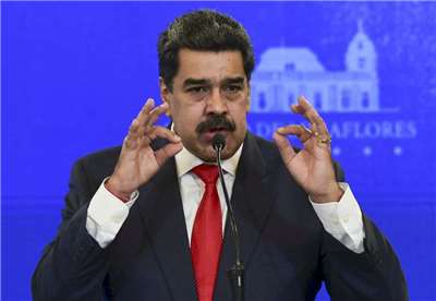 委內瑞拉總統馬杜洛(Nicolas Maduro)。資料照。