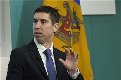 摩爾多瓦外交部長波普索伊(Mihai Popsoi)。資料照片。