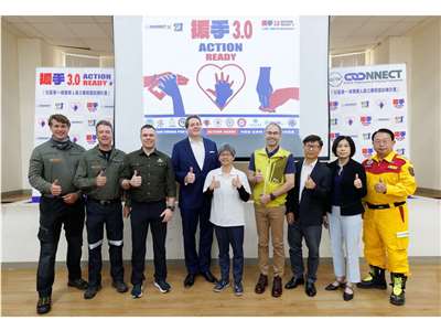 全球合作暨訓練架構舉辦的「GCTF Connect艱困環境重症照護種子教官培訓課程」，AIT表示，課程致力提升台灣社會整體的第一線災害應變能量 (AIT提供)