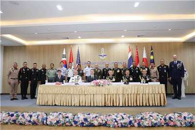 泰美非北約盟友關係穩固，「金色眼鏡蛇2026」續強化區域合作。(X@RTARF_PR)