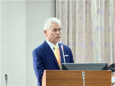 運動部次長黃啟煌。(鄭佑漢 攝)