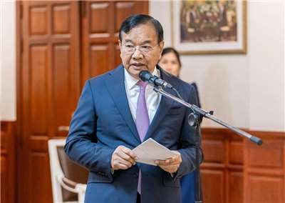 柬埔寨外交部長巴速坤(Prak Sokhonn)。(FB@praksokhonn)