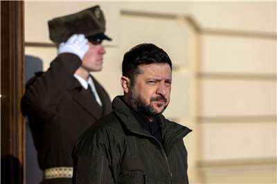 烏克蘭總統澤倫斯基。