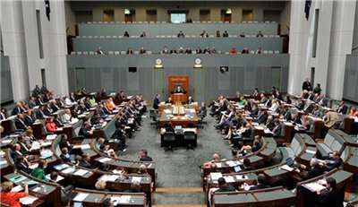 澳洲眾議院20日通過槍枝法修正案。(圖翻攝自Harmony Votes)