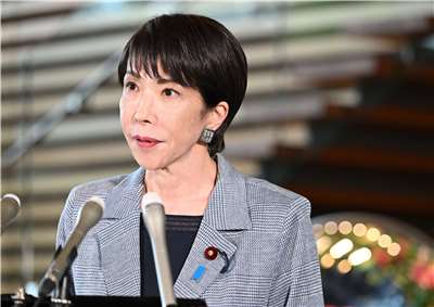 日本首相高市早苗。資料照。