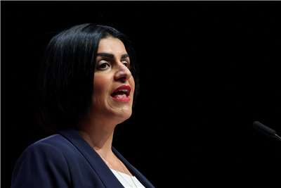 英國內政大臣馬穆德(Shabana Mahmood)。