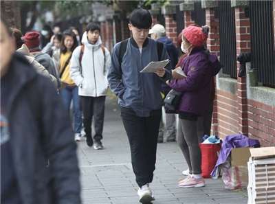 115學年學科能力測驗17日登場。(中央社資料照)