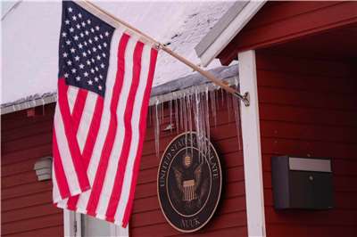 圖為美國駐格陵蘭首都努克(Nuuk)領事館。 