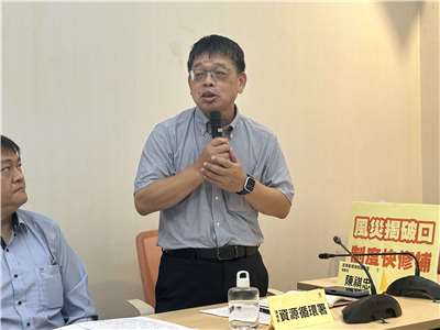 環境部環境管理署副署長林健三(右)。資料照片。(趙婉淳 攝)