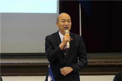 立法院長韓國瑜。資料照片。(趙婉淳 攝)