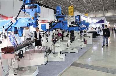 圖為2025年的台北國際工具機展。 (圖：中央社檔案照)