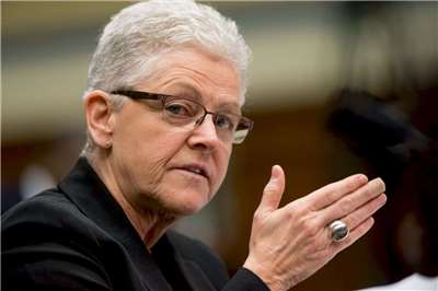 美國前白宮國家氣候顧問麥卡錫(Gina McCarthy)。 (檔案照)