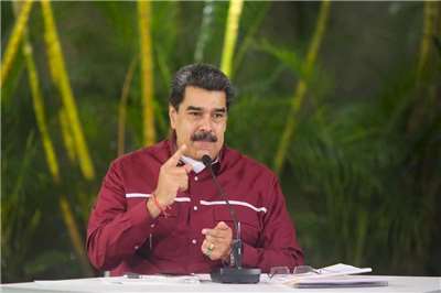 委內瑞拉總統馬杜洛(Nicolas Maduro)。資料照。(圖：馬杜洛推特)