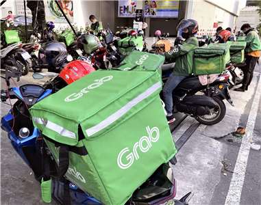 泰國食品外送平台Grab。 